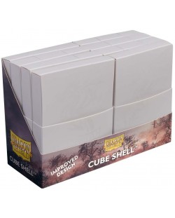Кутии за карти Dragon Shield Cube Shell - Ashen White (8 бр.)